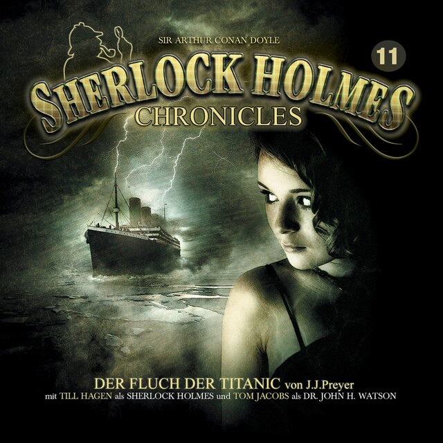 Boekomslag van Sherlock Holmes Chronicles, Folge 11: Der Fluch der Titanic