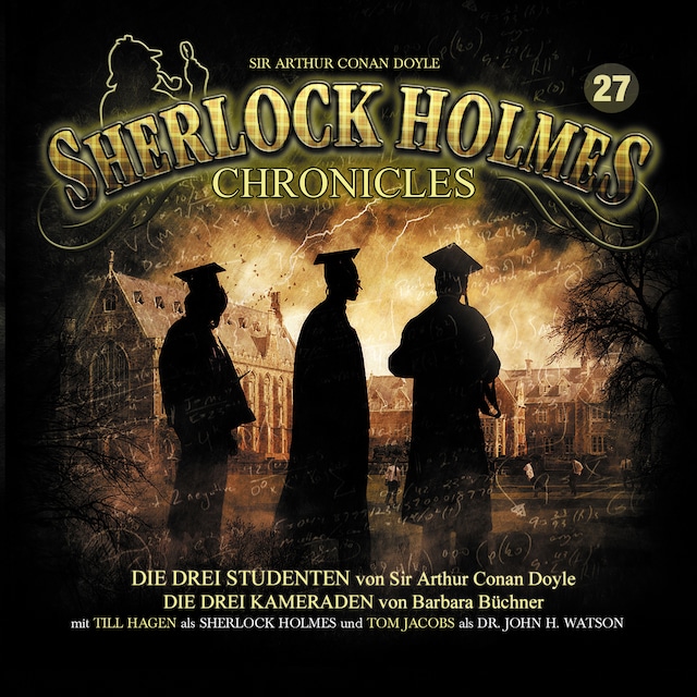 Book cover for Sherlock Holmes Chronicles, Folge 27: Die drei Studenten