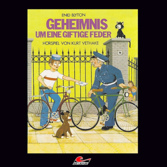 Book cover for Enid Blyton, Geheimnis um eine giftige Feder