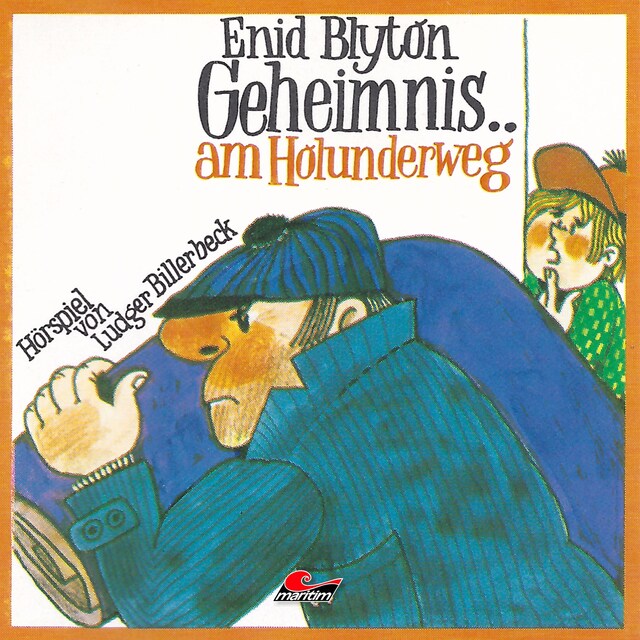 Book cover for Enid Blyton, Geheimnis am Holunderweg