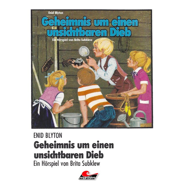 Portada de libro para Enid Blyton, Geheimnis um einen unsichtbaren Dieb