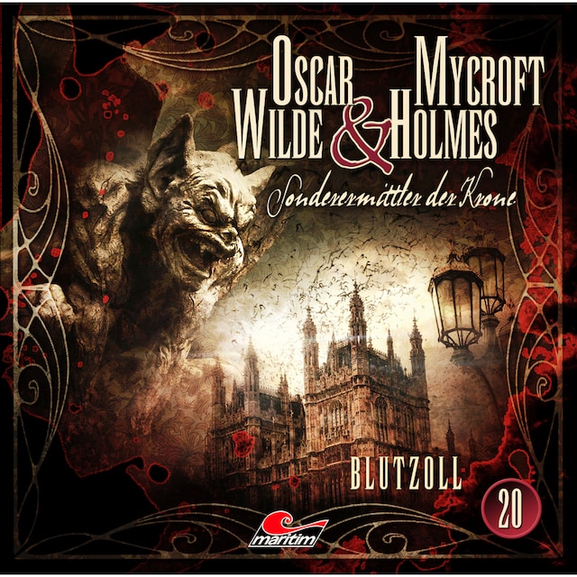 Book cover for Oscar Wilde & Mycroft Holmes, Sonderermittler der Krone, Folge 20: Blutzoll