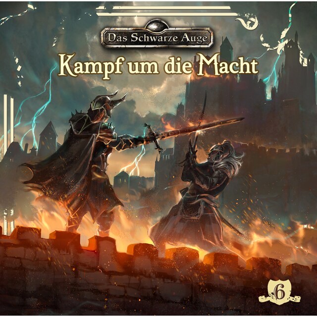 Buchcover für Das schwarze Auge, Folge 6: Kampf um die Macht