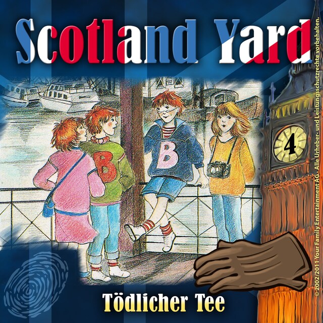 Kirjankansi teokselle Scotland Yard, Folge 4: Tödlicher Tee