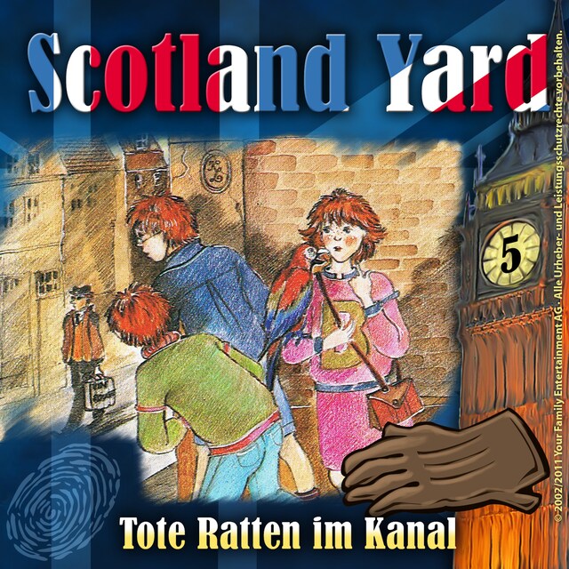 Kirjankansi teokselle Scotland Yard, Folge 5: Tote Ratten im Kanal