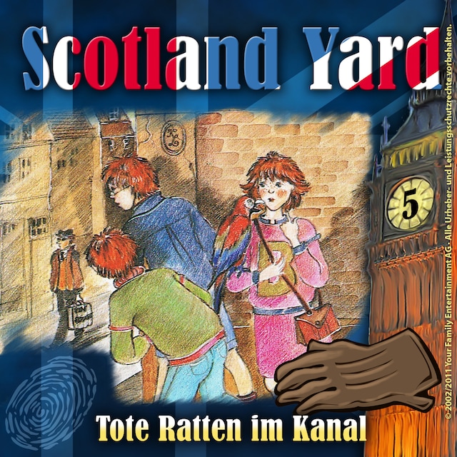 Couverture de livre pour Scotland Yard, Folge 5: Tote Ratten im Kanal