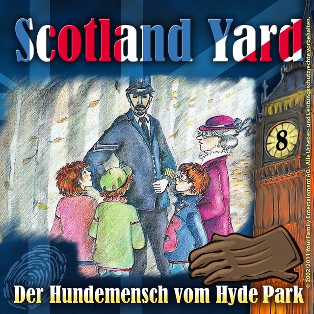 Bokomslag for Scotland Yard, Folge 8: Der Hundemensch vom Hyde Park