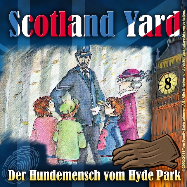 Bokomslag for Scotland Yard, Folge 8: Der Hundemensch vom Hyde Park