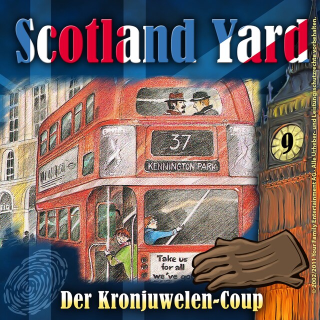 Kirjankansi teokselle Scotland Yard, Folge 9: Der Kronjuwelen-Coup