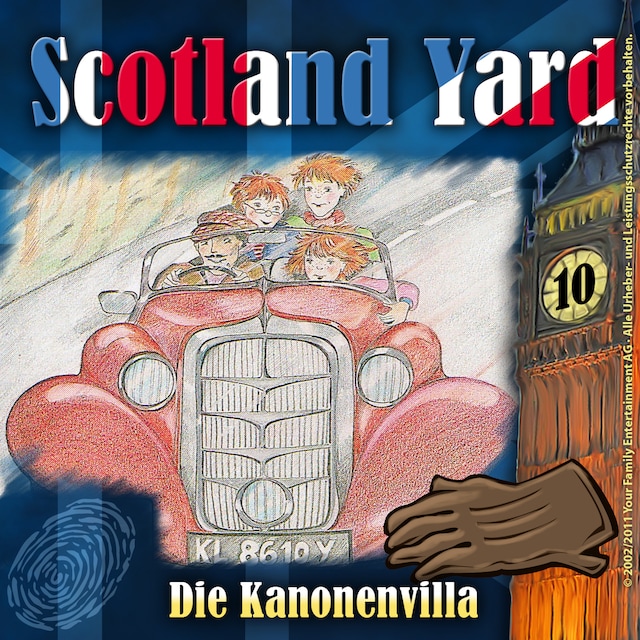 Buchcover für Scotland Yard, Folge 10: Die Kanonenvilla