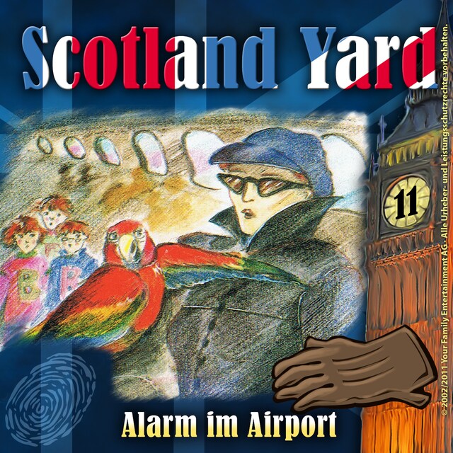 Kirjankansi teokselle Scotland Yard, Folge 11: Alarm im Airport