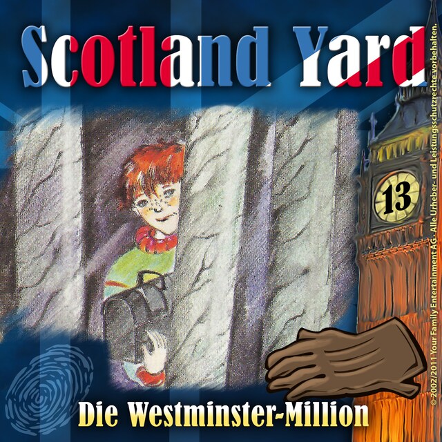 Couverture de livre pour Scotland Yard, Folge 13: Die Westminster-Million