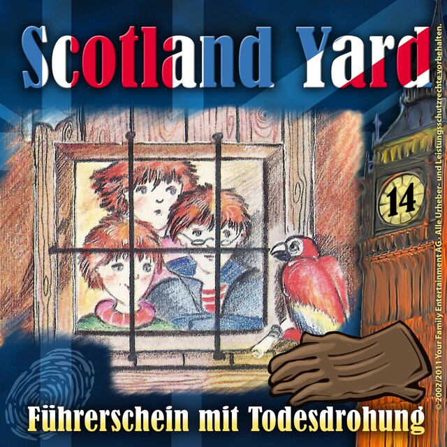 Buchcover für Scotland Yard, Folge 14: Führerschein mit Todesdrohung
