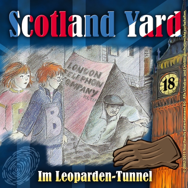 Couverture de livre pour Scotland Yard, Folge 18: Im Leoparden-Tunnel