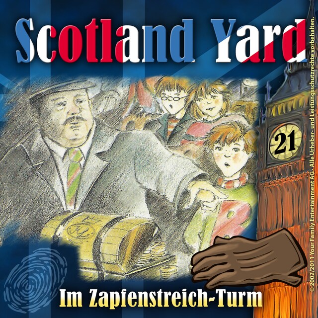 Kirjankansi teokselle Scotland Yard, Folge 21: Im Zapfenstreich-Turm