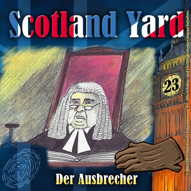 Book cover for Scotland Yard, Folge 23: Der Ausbrecher
