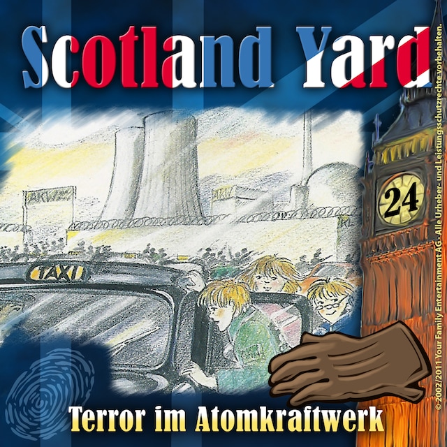 Buchcover für Scotland Yard, Folge 24: Terror im Atomkraftwerk