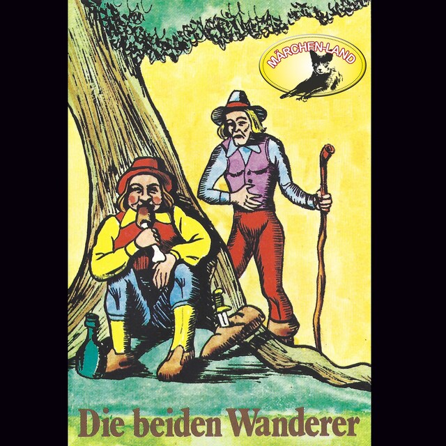 Book cover for Gebrüder Grimm, Die beiden Wanderer / Der Geist im Glase