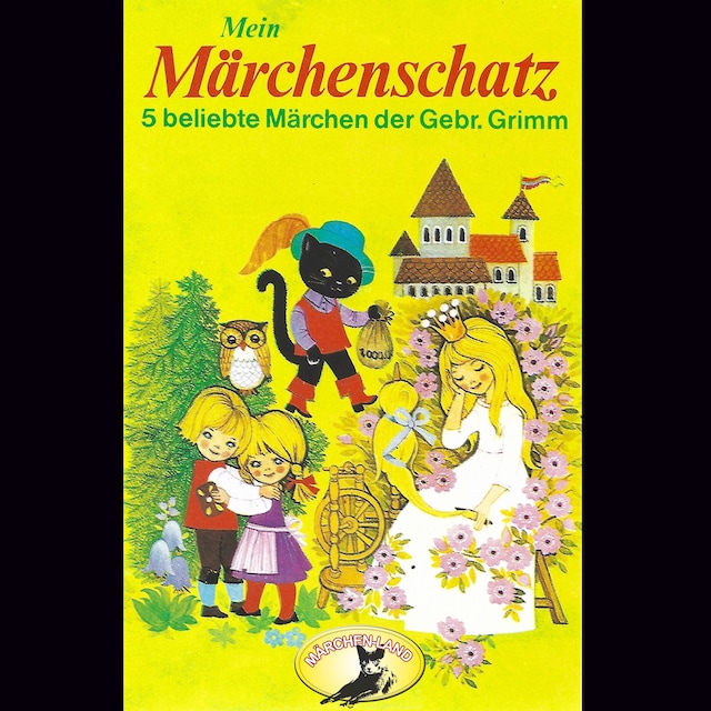 Book cover for Gebrüder Grimm, Mein Märchenschatz