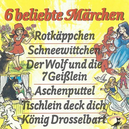Gebrüder Grimm, 6 beliebte Märchen bookCoverFor