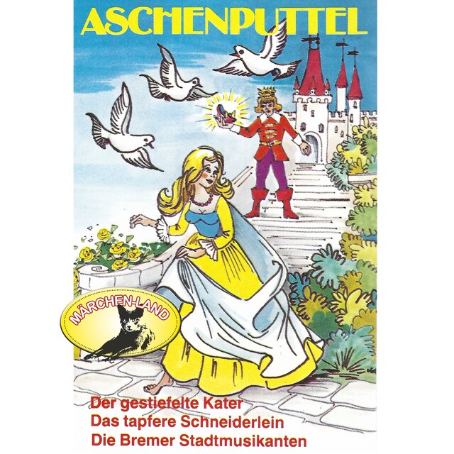 Boekomslag van Gebrüder Grimm, Aschenputtel und weitere Märchen