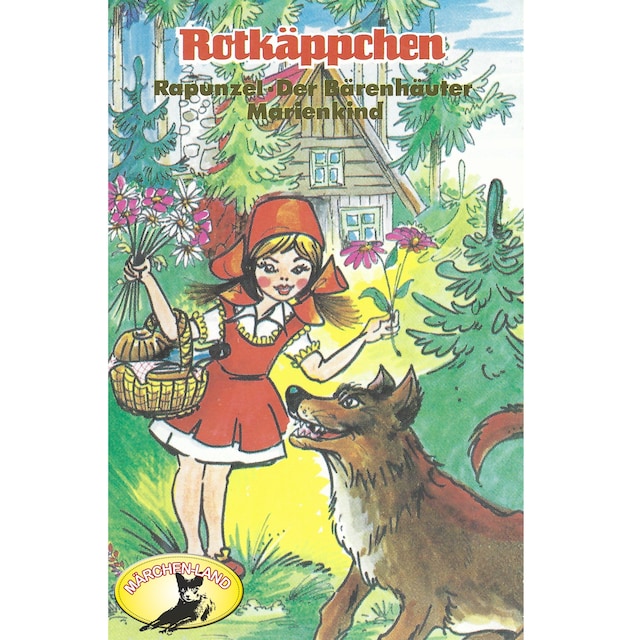 Book cover for Gebrüder Grimm, Rotkäppchen und weitere Märchen