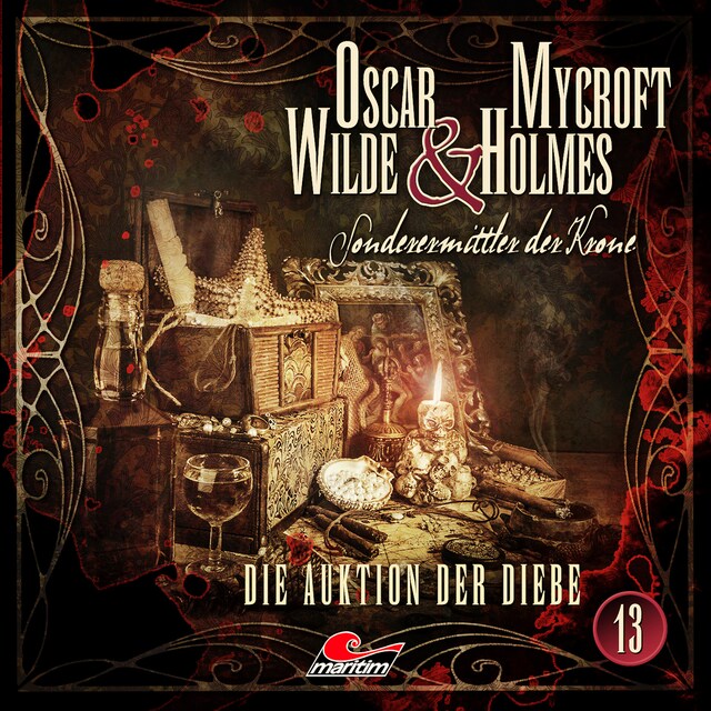 Bokomslag för Oscar Wilde & Mycroft Holmes, Sonderermittler der Krone, Folge 13: Die Auktion der Diebe