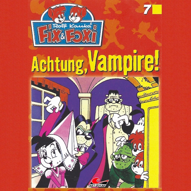 Boekomslag van Fix & Foxi, Folge 7: Achtung, Vampire!