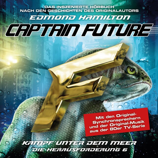 Buchcover für Captain Future, Die Herausforderung, Folge 6: Kampf unter dem Meer