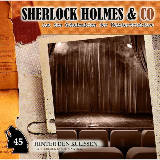 Book cover for Sherlock Holmes & Co, Folge 45: Hinter den Kulissen