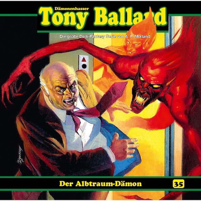 Kirjankansi teokselle Tony Ballard, Folge 35: Der Albtraum-Dämon