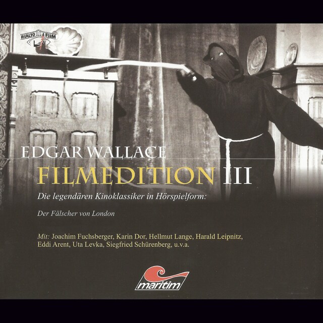 Book cover for Edgar Wallace - Filmedition, Folge 8: Der Fälscher von London