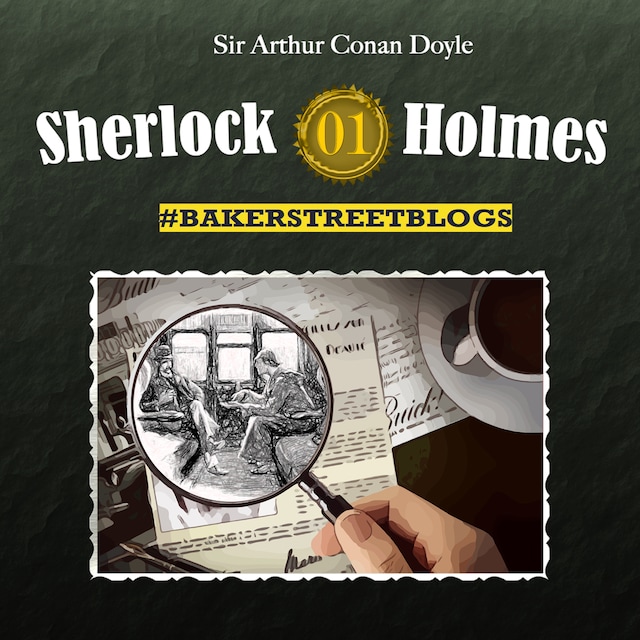 Boekomslag van Sherlock Holmes - Bakerstreetblogs 01