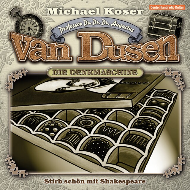 Couverture de livre pour Professor van Dusen, Folge 5: Stirb schön mit Shakespeare