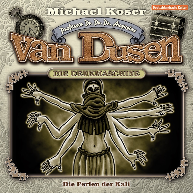 Book cover for Professor van Dusen, Folge 6: Die Perlen der Kali