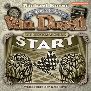 Professor van Dusen, Folge 8: Wettbewerb der Detektive als Hörbuch