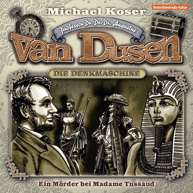 Book cover for Professor van Dusen, Folge 9: Ein Mörder bei Madame Tussaud