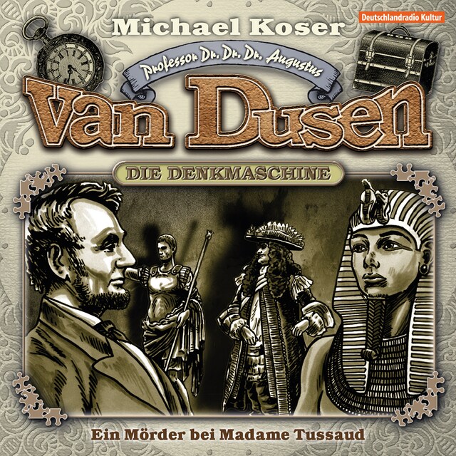 Book cover for Professor van Dusen, Folge 9: Ein Mörder bei Madame Tussaud