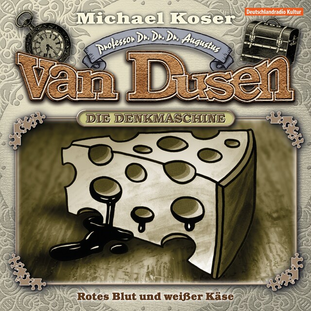 Book cover for Professor van Dusen, Folge 14: Rotes Blut und weißer Käse