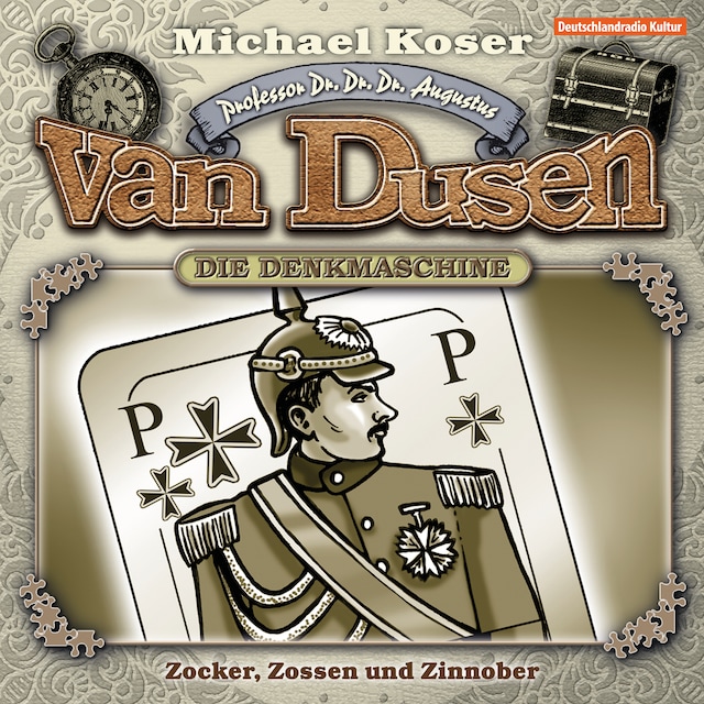 Book cover for Professor van Dusen, Folge 15: Zocker, Zossen und Zinnober