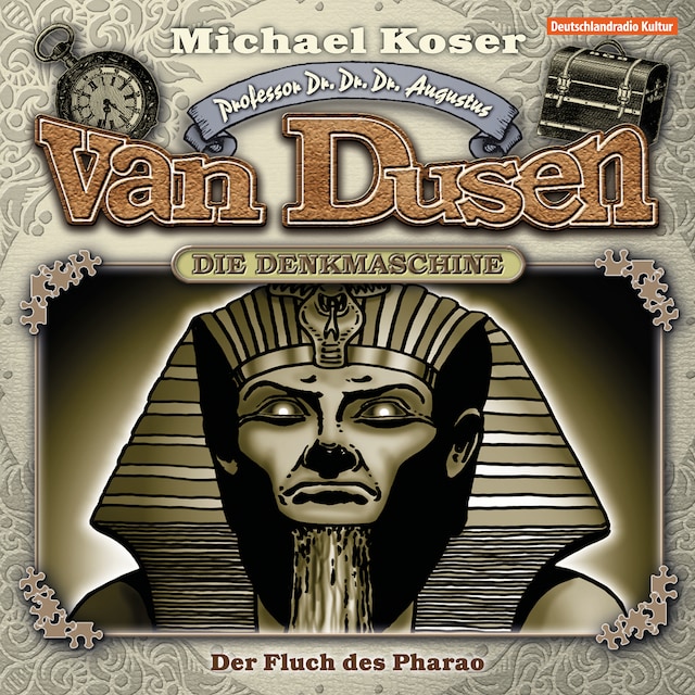 Kirjankansi teokselle Professor van Dusen, Folge 19: Der Fluch des Pharao
