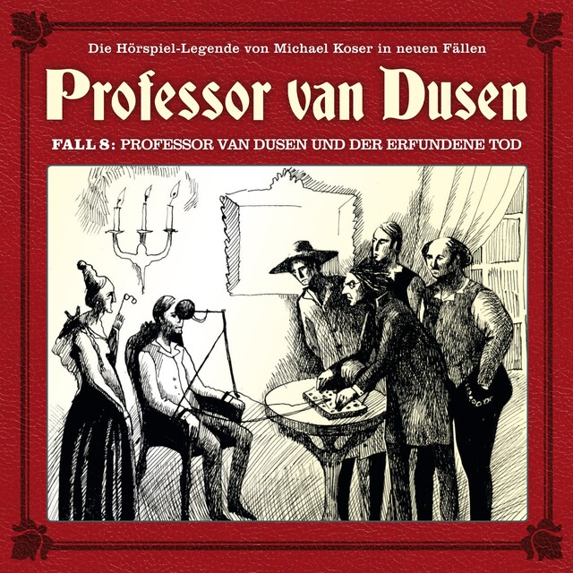 Bokomslag för Professor van Dusen, Die neuen Fälle, Fall 8: Professor van Dusen und der erfundene Tod