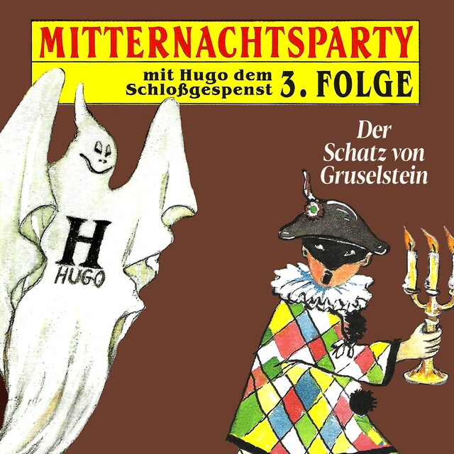 Couverture de livre pour Mitternachtsparty, Folge 3: Der Schatz von Gruselstein