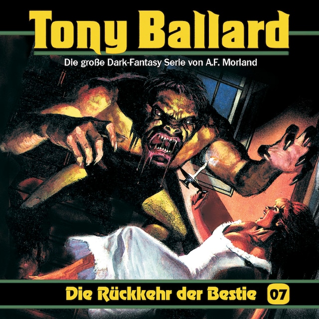 Buchcover für Tony Ballard, Folge 7: Die Rückkehr der Bestie