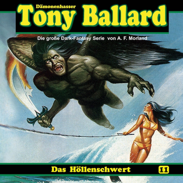 Book cover for Tony Ballard, Folge 11: Das Höllenschwert