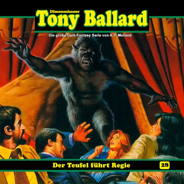 Book cover for Tony Ballard, Folge 28: Der Teufel führt Regie