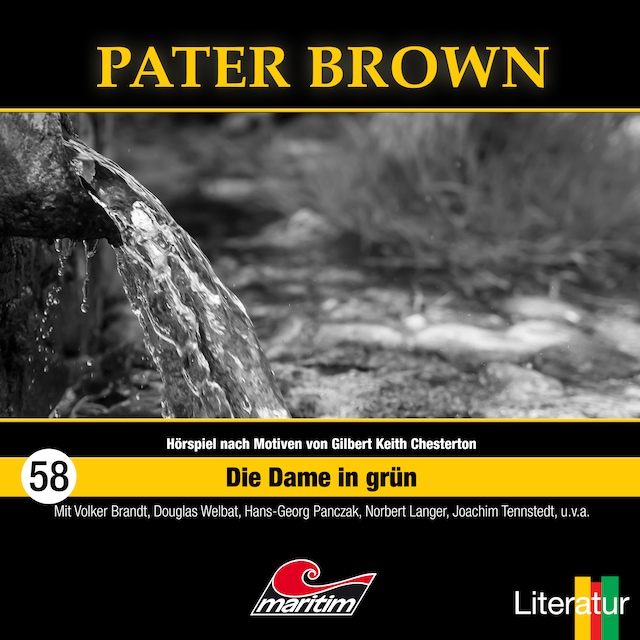 Portada de libro para Pater Brown, Folge 58: Die Dame in Grün