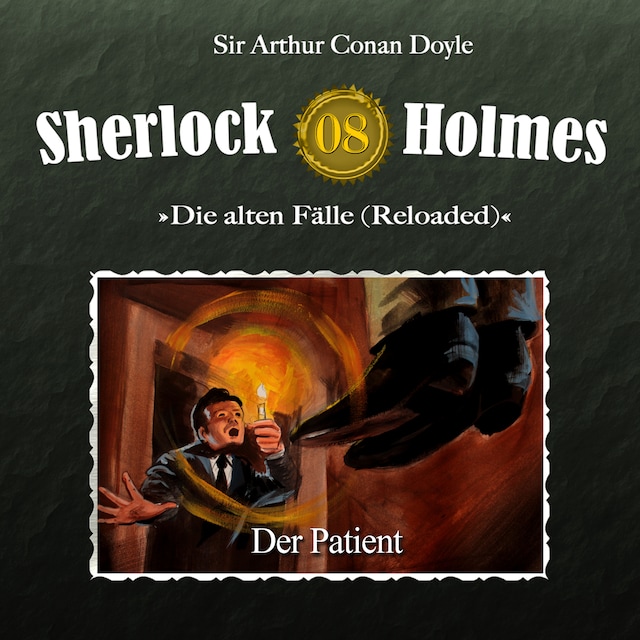 Book cover for Sherlock Holmes, Die alten Fälle (Reloaded), Fall 8: Der Patient