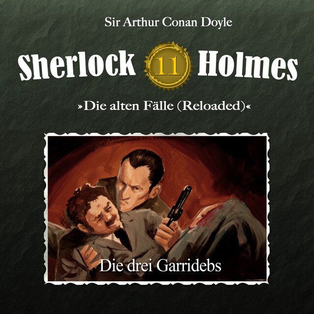 Kirjankansi teokselle Sherlock Holmes, Die alten Fälle (Reloaded), Fall 11: Die drei Garridebs