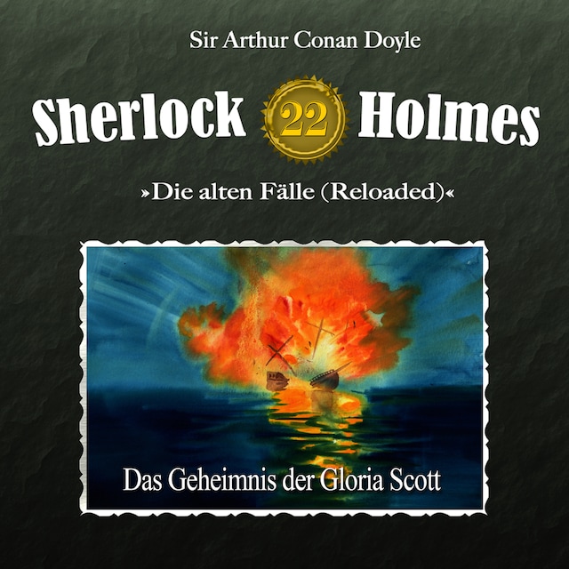 Kirjankansi teokselle Sherlock Holmes, Die alten Fälle (Reloaded), Fall 22: Das Geheimnis der Gloria Scott
